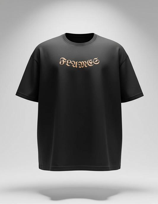 Fire Skull - Oversized T-Shirt - (FL005)