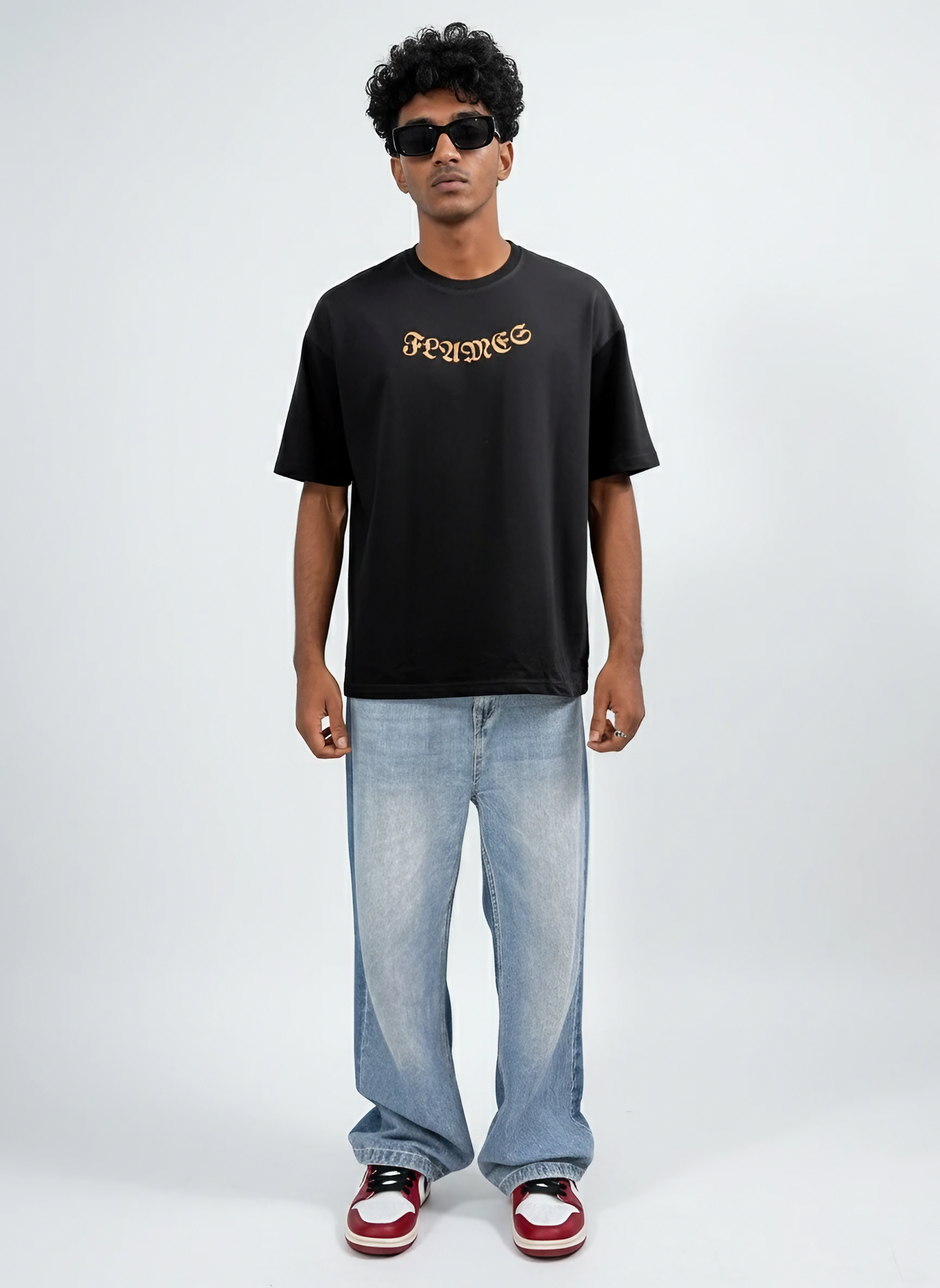 Fire Skull - Oversized T-Shirt - (FL005)