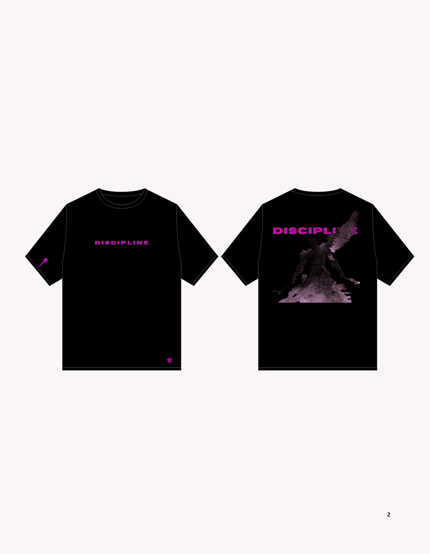 Discipline - Oversized T-SHIRT - (FL001)